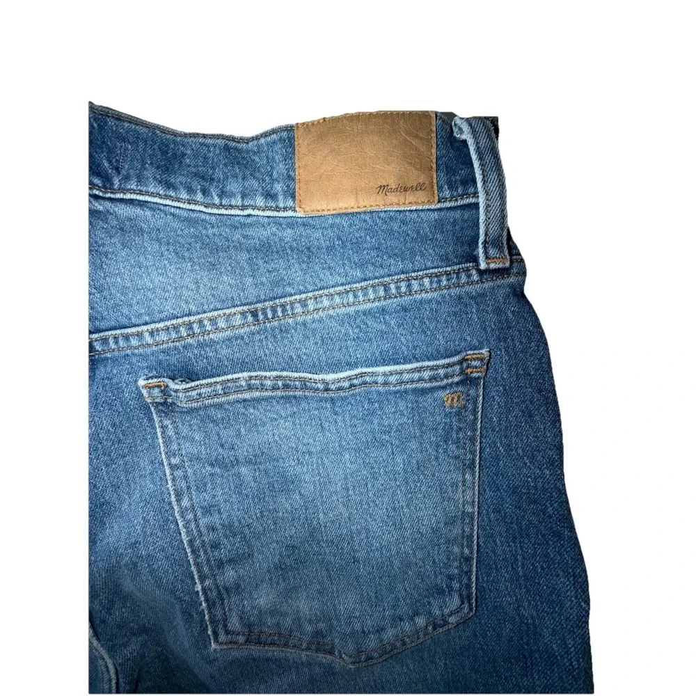 Madewell Jeans Womens 29 Blue The Perfect Vintage Straight-Leg High Rise Denim - Picture 4 of 8